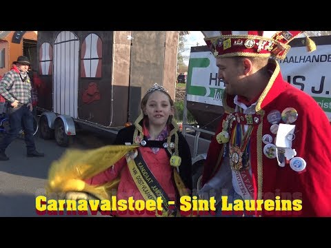 de volledige carnavalstoet van sint laureins