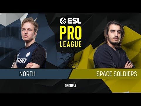 CS:GO - North vs. ex-Space Soldiers [Dust2] Map 1 - Group A - ESL Pro League Season 9 Europe