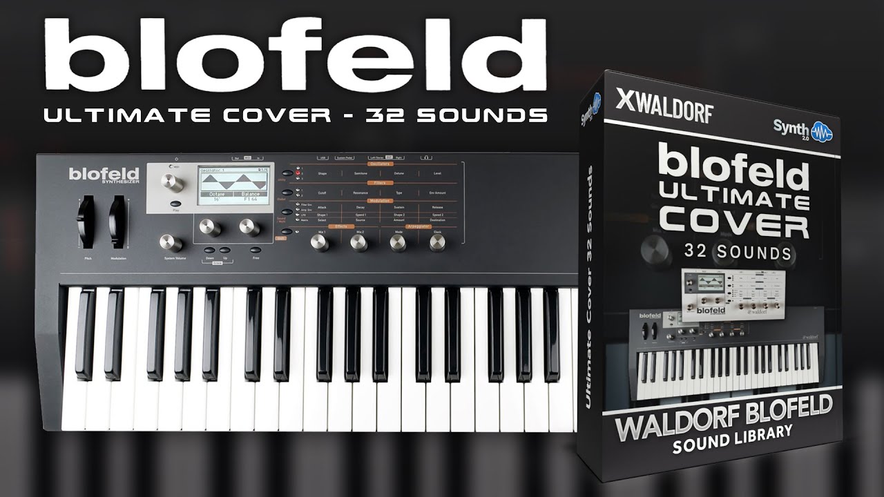 DRS068 - Ultimate Cover - Waldorf Blofeld ( 32 presets ) - Video Preview 1