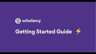 Scholarcy Quick Start
