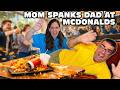 Daddy Temper Tantrum Got Spanked By Mom At McDonalds Original