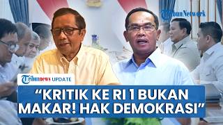 Kata Mahfud MD soal Saiful Mujani Serukan Gulingkan Prabowo: Bukan Makar, Prabowo Harus Instropeksi