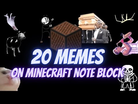 6Soup - 20 Memes on Minecraft Note Block