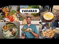Varanasi Street Food Part 2 Chachi Ki Dukaan Pahalwani Lassi Deena Chat Bhandar And More