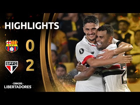 Resumen de Barcelona SC vs São Paulo Jornada 3