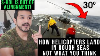 How Helicopters Land in Rough Seas | CG Reacts