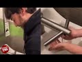 High Tech Faucet Public Toilet Fail