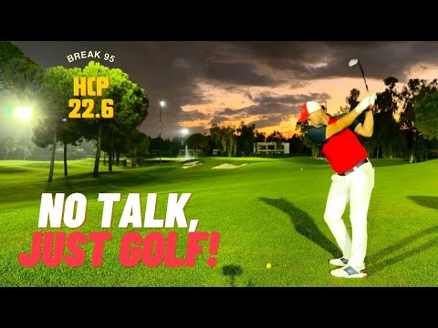 What 22.6 Handicap Golf looks like on a DP World Tour Course -  Left handed - Regnum Carya Golf Club