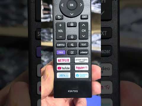 Пульт для телевизора Hisense 43A7GQ без голоса - фото 1 - id-p2822335263