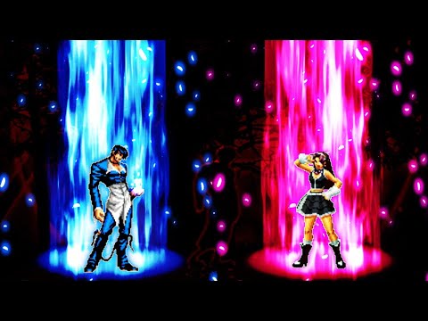 [KOF MUGEN] Elster Iori VS Athena-GZ [Request Match]