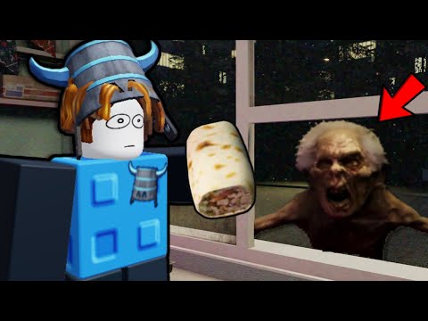 SURVIVING ROBLOX Scary Shawarma Kiosk: the ANOMALY...