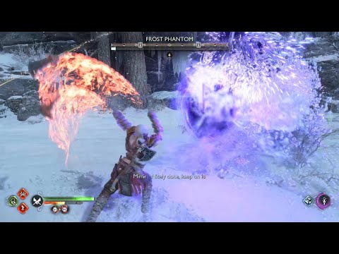 How to defeat Frost Phantom - God of war ragnarok