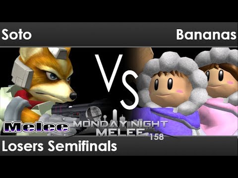 MNM 158 - AWOL | Soto (Fox, C Falcon) vs Bananas (ICs) Losers Semifinals - Melee