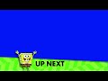 Nickelodeon More SpongeBob Up Next Banner Blue Screen Template 2013 15 HD