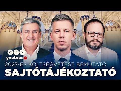 🔴 Újabb FONTOS részletek derülnek ki a jövő évi költségvetéséről | ATV Élő
