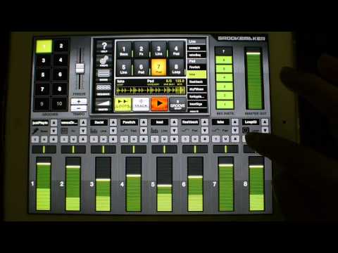 GrooveMaker FREE for iPad, HOW TO USE