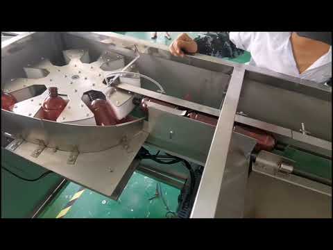 ZYG plastic bottles or glass bottles high speed automatic unscrambler machine for sale