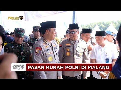 PRESISI UPDATE: BANTU TEKAN INFLASI, POLRI GELAR PASAR MURAH DI MALANG 06/08/2025 (20.30)