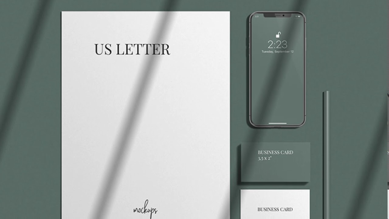Photoshop CS6 Free Download – Stationery Mockup