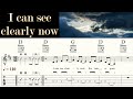 I CAN SEE CLEARLY NOW JOHNNY NASH Guitar Lesson Tutorial Sheet Music TAB