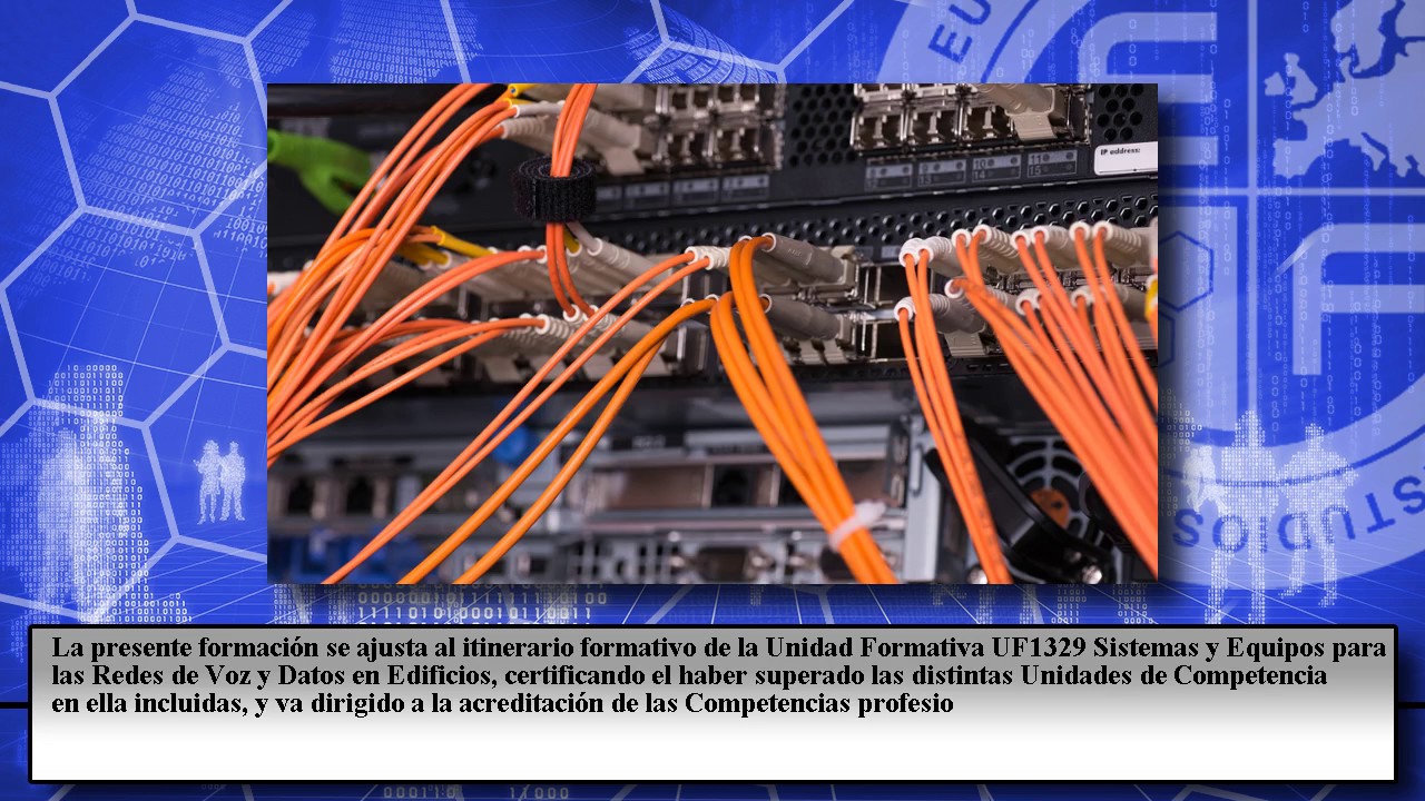 Uf1329 Sistemas Y Equipos Para Las Redes De Voz Y Datos En E - Cursos Online