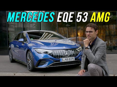 Mercedes EQE 53 AMG driving REVIEW - how good is the AMG EV?