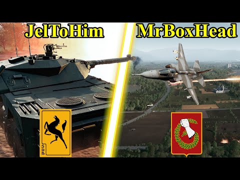 Mega BLOB vs CLUSTER PLANE - Warno 1v1