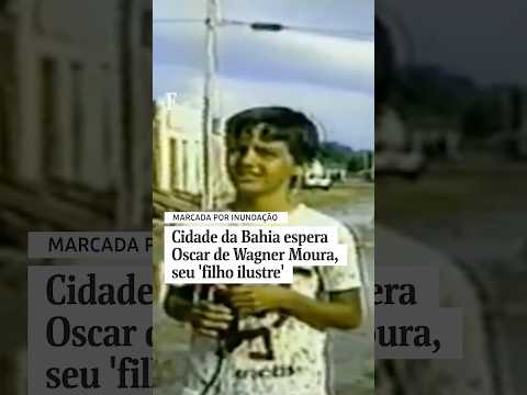Cidade da Bahia marcada por inundação espera Oscar de Wagner Moura, seu 'filho ilustre'