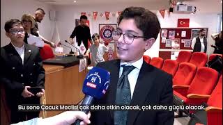 Ankara Büyükşehir Belediyesi Çocuk Meclisi’nde yeni dönem başladı. 