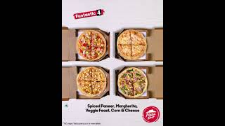 Pizza Hut’s Funtastic 4 Offer Starting at Rs. 499 | 4 Bestselling Pan Pizzas