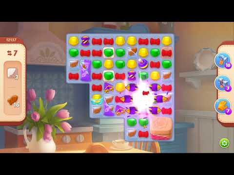 Homescapes Level 12137 No Boosters Gameplay #Bubunka