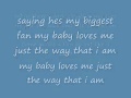 Martina McBride-My baby loves me lyrics
