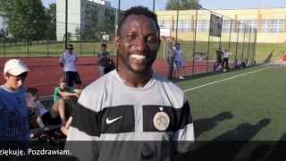 preview picture of video 'David Abwo gościem Football Academy Bolesławiec'