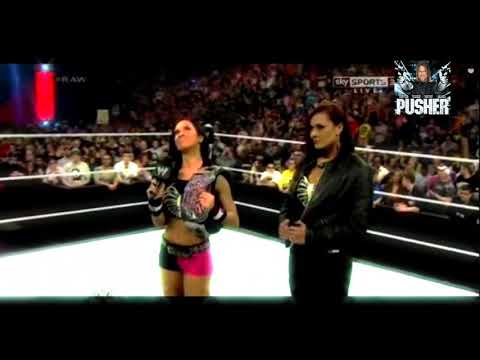 AJ Lee(C) vs Paige - Divas Championship - RAW 04/07/14