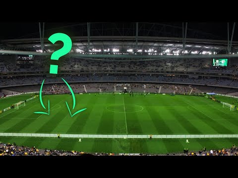 Why are pitches in football striped?