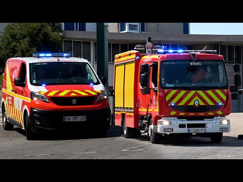Sapeurs Pompiers de La Moselle Thionville, SMUR, Ambulances Privée & Police en urgence á Thionville