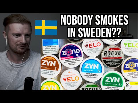 Reaction To Snus - Why No One Smokes in Sweden
