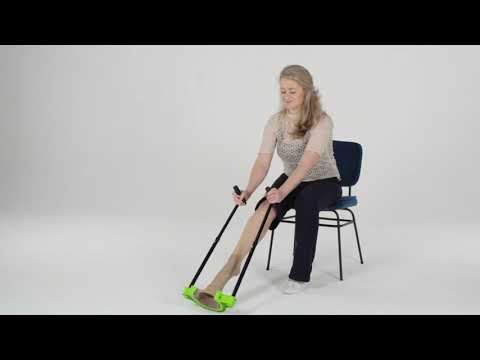 Donner Steve Complete - Donning & doffing support sock (knee-high) closed toe  without bending over