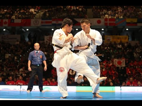 【新極真会】Semifinal2 Man Daiki Kato vs Yuji Shimamoto The 12th World Karate Championship