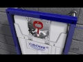 Видео о товаре: Инсталляция для унитаза Grohe Rapid SL 38722001 4 в 1 с кнопкой смыва