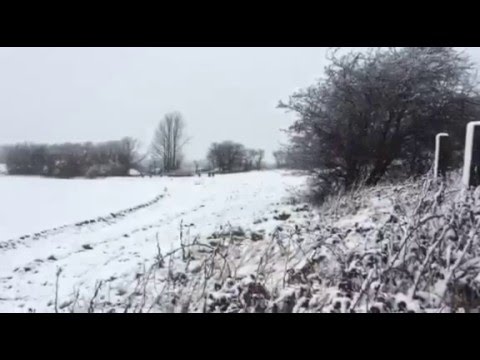 Netherton, near Wakefield in the snow