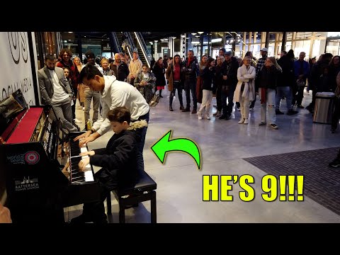 He's 9! The GREATEST Bohemian Rhapsody Piano Duet EVER! | Cole Lam
