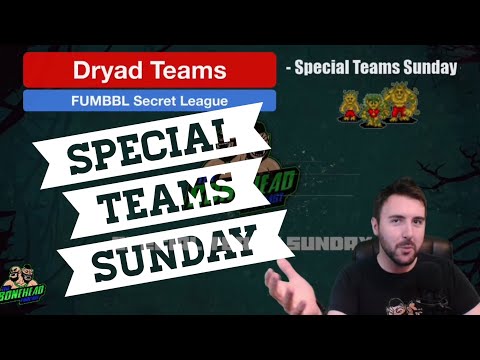 Dryad Team (FUMBBL) - Special Teams Sunday - Unofficial Blood Bowl Teams (Bonehead Podcast)