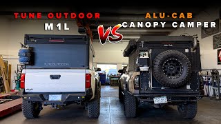 Alu-Cab Canopy Camper vs Tune Outdoor M1L: Real-World Tacoma Comparison (Pros, Cons & Price)