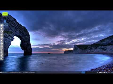 ArcoLinux : 335 Changing the color of a wallpaper that comes in - MUTE