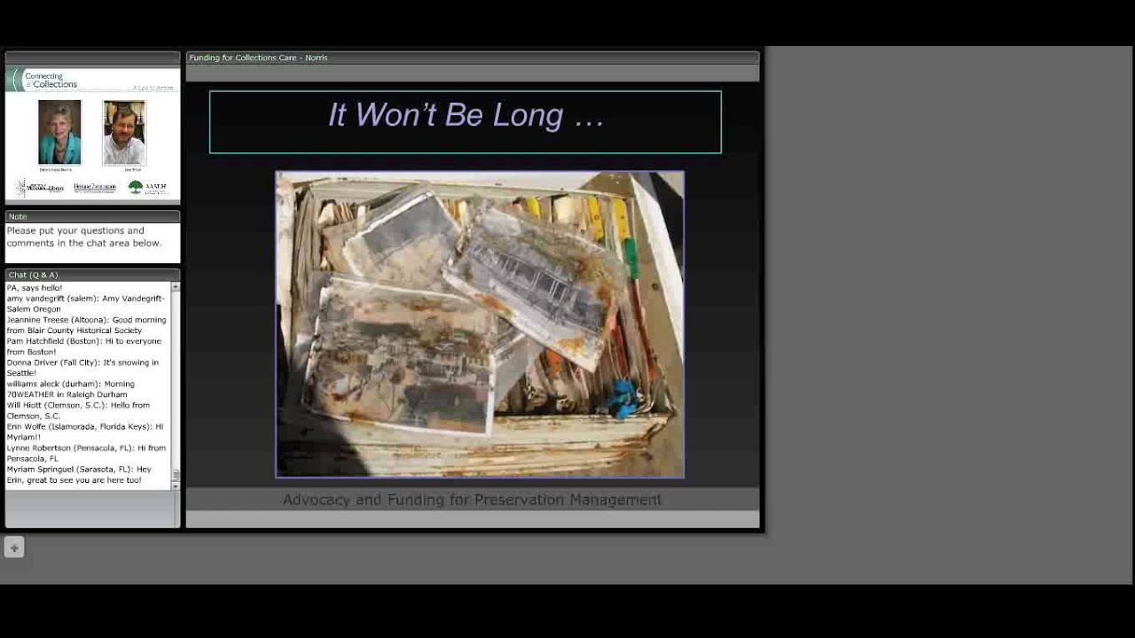 C2CC Funding for Collections Care