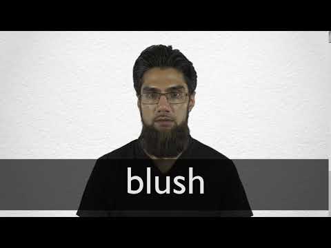 Hindi Translation Of Blush Collins English Hindi Dictionary