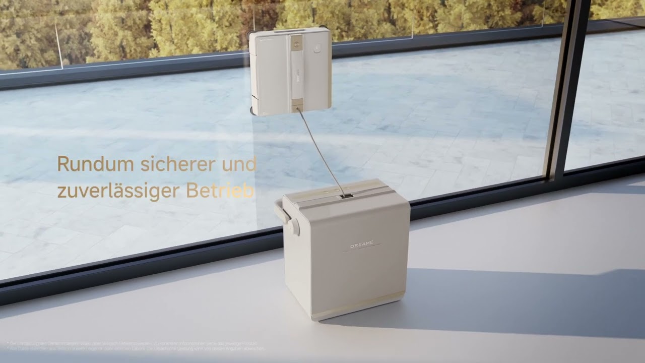 Dreame Fensterputzroboter C1 Station S Kit Beige