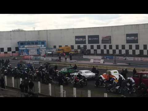 Drag karts Shakespeare County Raceway 17/4/2016