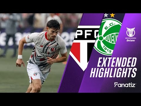 Sao Paulo vs Juventude 2-1 I Game Highlights I Brasileirão 2025